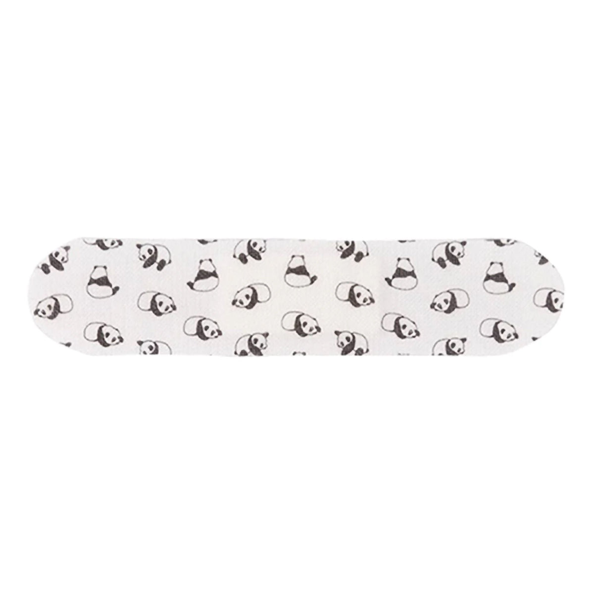 Patch Kids, Panda Design Adhesive Strip with Coconut Oil, Bamboo, Sterile, 0.75 x 3" - PATCOCT-Single - LL Medico