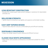 McKesson Drinking Cup, for Cold Beverages, White, Coated Paper, Disposable, 3 oz - PDC-CW3 - LL Medico