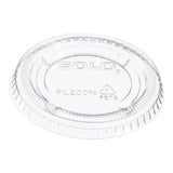 Dart Solo Souffle Cup Lid, For Medium Souffle Cups, Clear, Plastic, Disposable - PL200N - LL Medico