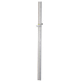 Health o meter Height Measuring Rod, Aluminum, Wall Mount