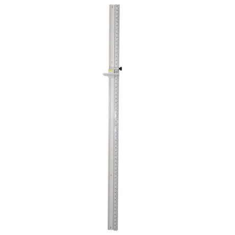Health o meter Height Measuring Rod, Aluminum, Wall Mount