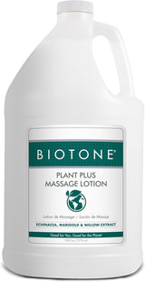 Biotone Plant Plus Massage Lotion, Unscented, 128 fl oz