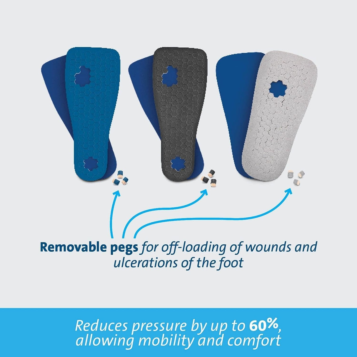 Darco International PegAssist Insole, Men's