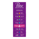 Poise Ultra Thin Pads, 5 Drops Maximum Absorbency, Long Length