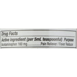 Geri-Care Acetaminophen Pain Relief Liquid, 160 mg/5 mL, 16 fl oz - Q101-16-GCP - LL Medico