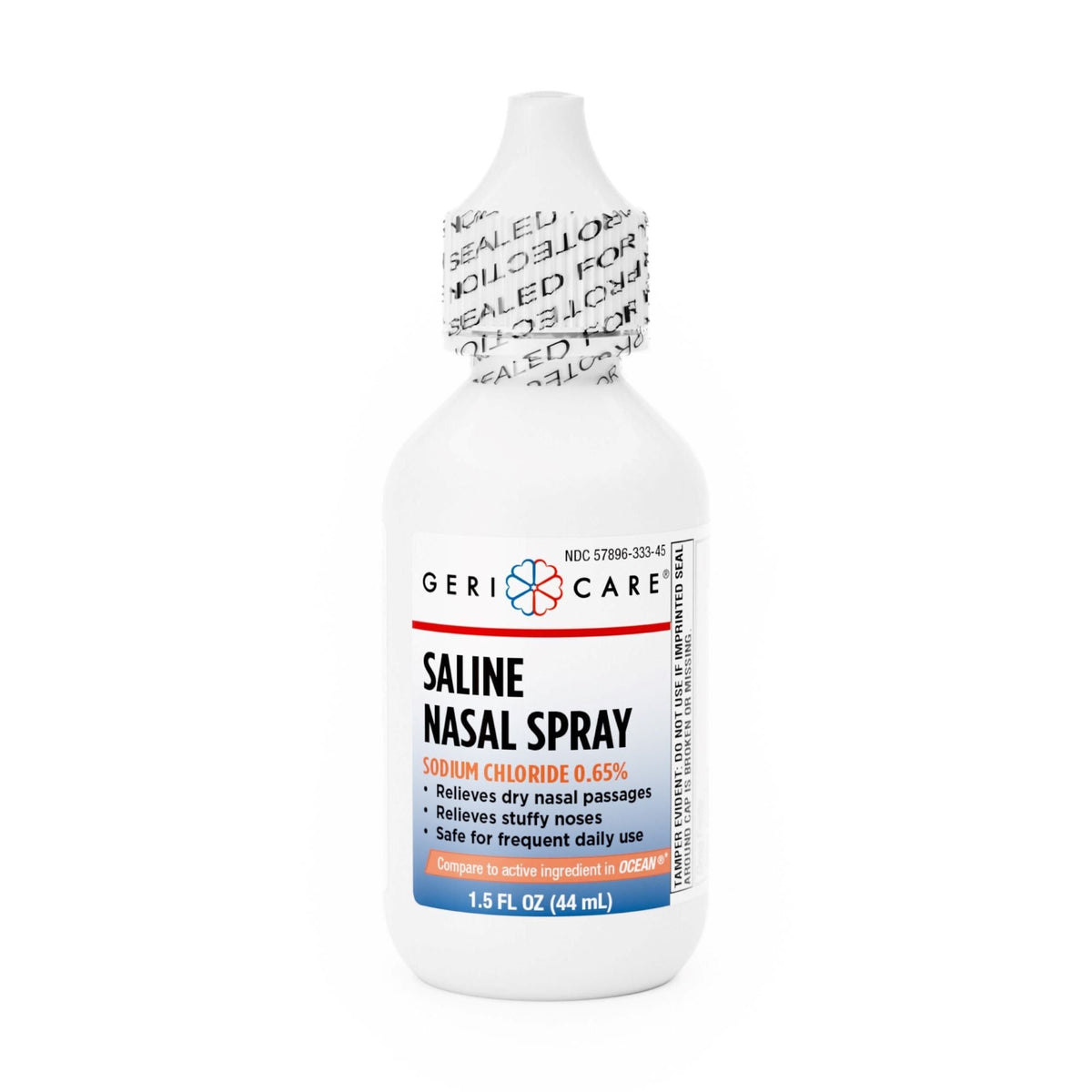 Geri-Care Saline Nasal Spray, 0.65% Sodium Chloride, 1.5 oz - Q333-45-GCP - LL Medico