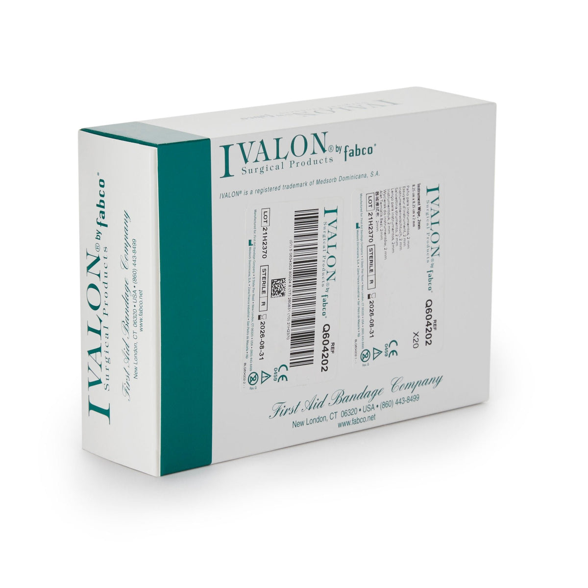 Ivalon Instrument Wipe, 3.25" x 3.25", PVA Polyvinyl Acetal, Sterile - Q604202 - LL Medico