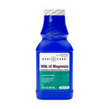 Geri-Care Milk of Magnesia Laxative, Magnesium Hydroxide 1,200 mg, Mint Flavor, Liquid, 12 oz - QMOM-MNT-12-GCP - LL Medico
