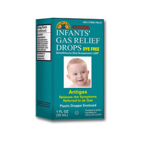 Health Star Infants Gas Relief Drops, Simethicone 20 mg, Liquid, 1 oz - QSIM-1-HST - LL Medico