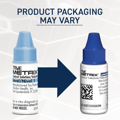 Trividia Health True Metrix Level 1 Control Solution, 3 mL