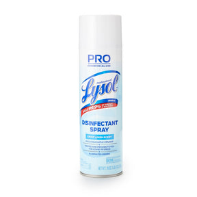 Professional Lysol Surface Disinfectant Spray, Alcohol Based Aerosol, Crisp Linen Scent, 19 oz Can, Liquid, NonSterile - RAC74828CT - LL Medico