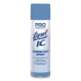 Lysol I.C. Surface Disinfectant, Alcohol Based Aerosol Spray, Liquid, 19 oz, Scented, NonSterile - RAC95029CT - LL Medico