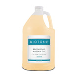 Biotone Revitalizing Massage Oil, Unscented, Water Dispersible, 128 fl oz