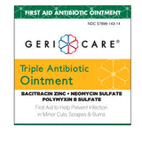 Geri-Care Triple Antibiotic Ointment, First Aid Antibiotic, 0.9 Gram Individual Packet - S143-14-GCP - LL Medico