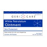 Geri-Care Petroleum Jelly, White Petrolatum, Non-Sterile, 5 Gram Packet - S164-14-GCP - LL Medico
