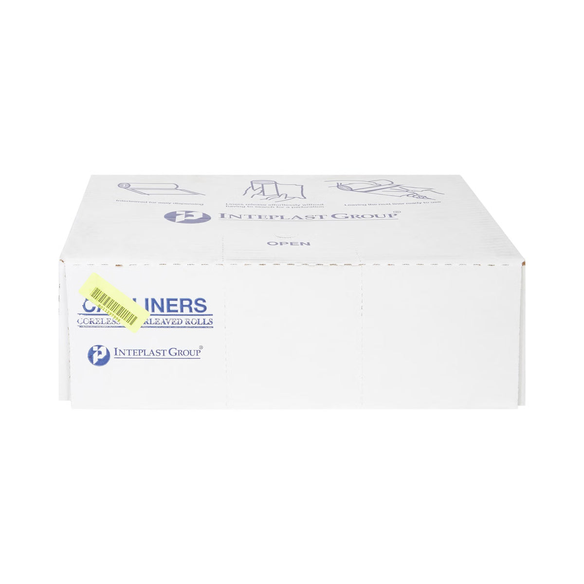McKesson Light Duty Trash Bag, Clear, 30 gal, 8 Mic, 30 x 37", HDPE, Star Seal Bottom, Coreless Roll - S303708N - LL Medico