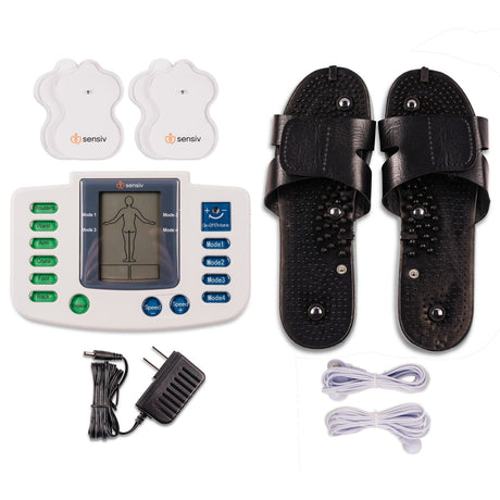 Sensiv Full-Body TENS Unit with Foot Attachment