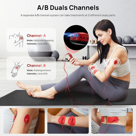 Sensiv Multi-Channel TENS Unit, 1" x 2.5" x 5"