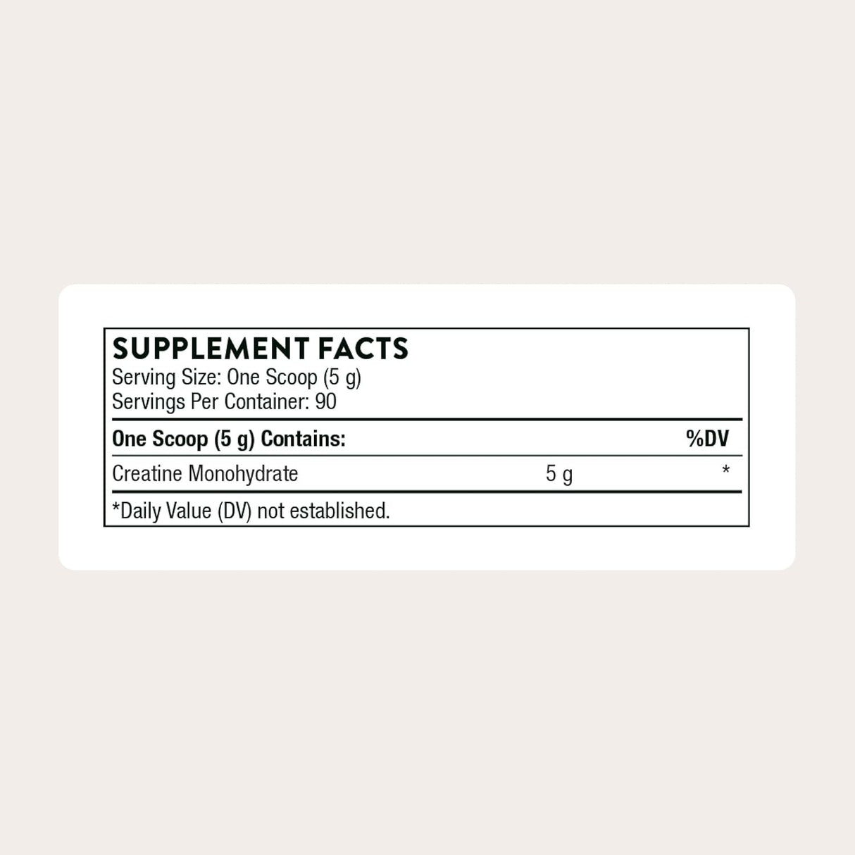 Thorne Creatine Monohydrate Powder, Unflavored, 16 oz