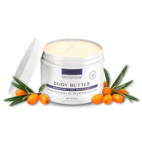 Skintensive Body Butter Ceramides + Sea Buckthorn Cream, Unscented, 8 oz