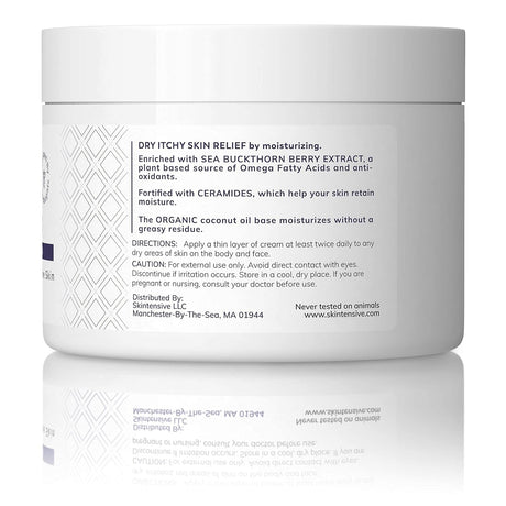 Skintensive Body Butter Ceramides + Sea Buckthorn Cream, Unscented, 8 oz
