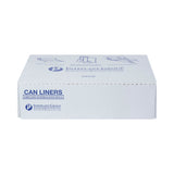 McKesson Super Plus Duty Trash Bag, Clear, 60 gal, 1.15 mil, 38 x 58", Star Seal Bottom, Coreless Roll - SLW3858SPNS - LL Medico