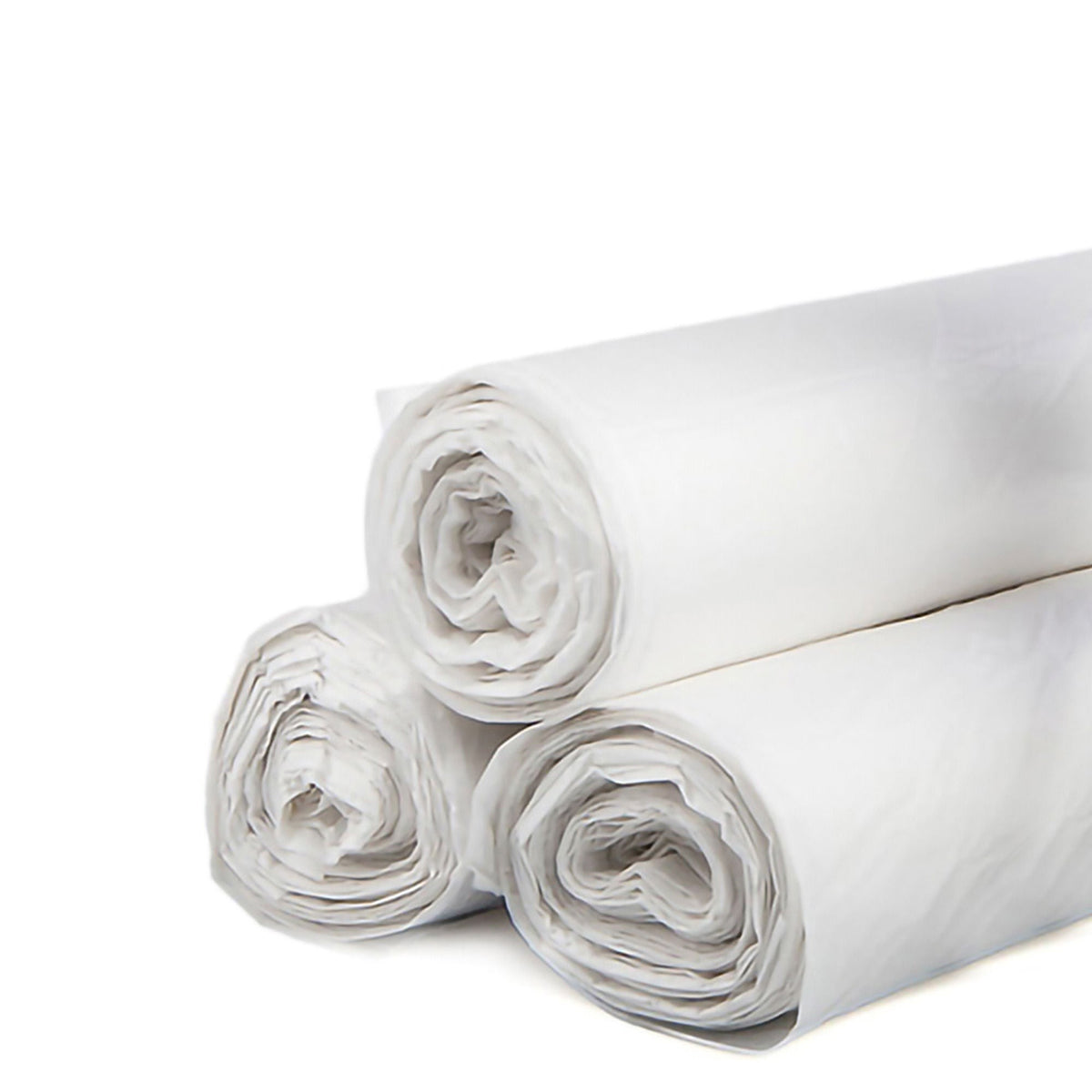 McKesson Super Plus Duty, Trash Bag, Clear, 45 gal, 1.15 mil, 40 x 46", LLDPE, Star Seal Bottom, Coreless Roll - SLW4046SPNS - LL Medico