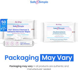 Safe n Simple Adhesive Remover Wipes