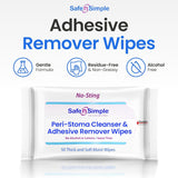 Safe n Simple Adhesive Remover Wipes