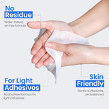 Safe n Simple Adhesive Remover Wipes