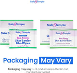 Safe N Simple No-Sting Skin Barrier Wipe, 5 x 7 Inch