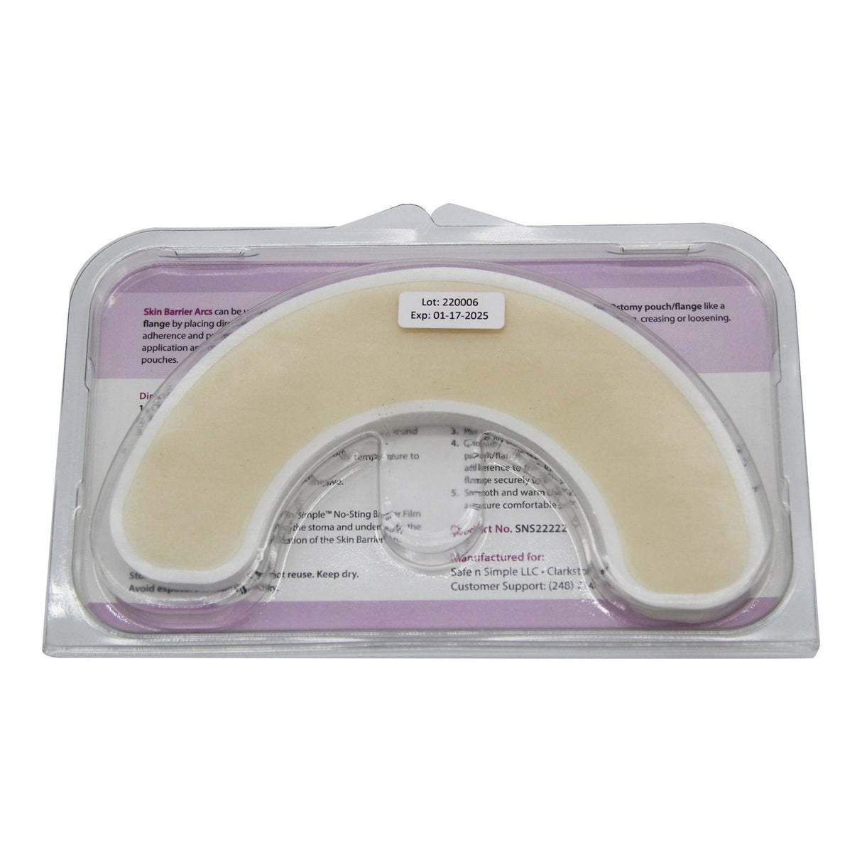 Safe N Simple Skin Barrier Arc