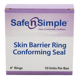 Safe n' Simple Adhesive Seal for use with Ostomy Pouch