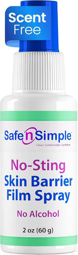 Safe n Simple Skin Barrier Film Spray Bottle, 2 oz
