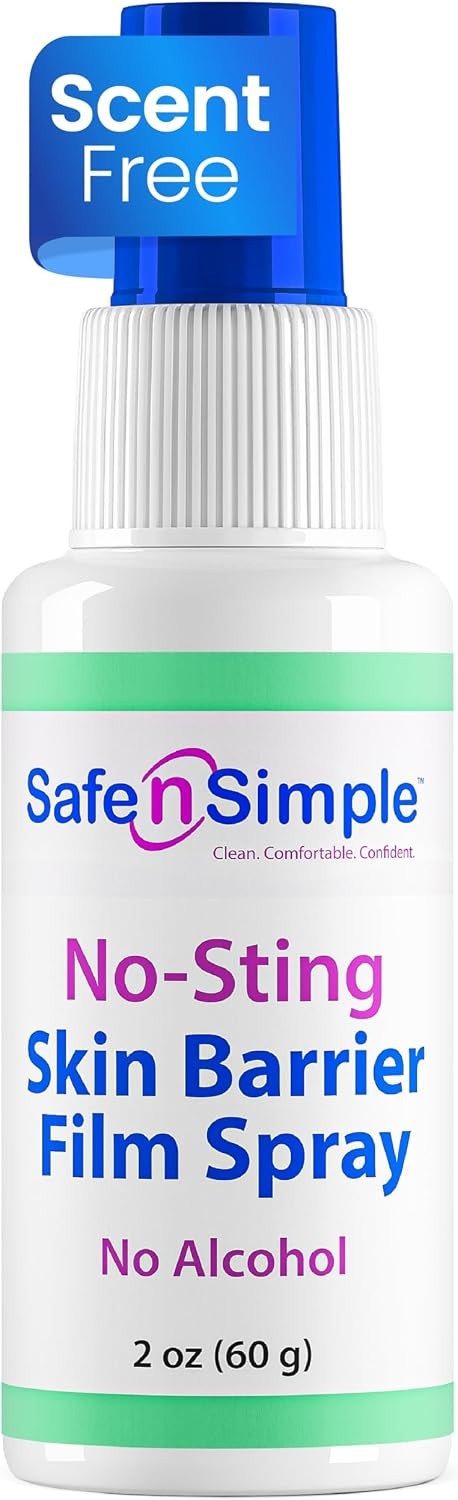 Safe n Simple Skin Barrier Film Spray Bottle, 2 oz