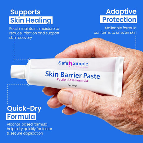 Safe n Simple Barrier Paste, Pectin Based, 2-ounce Tube