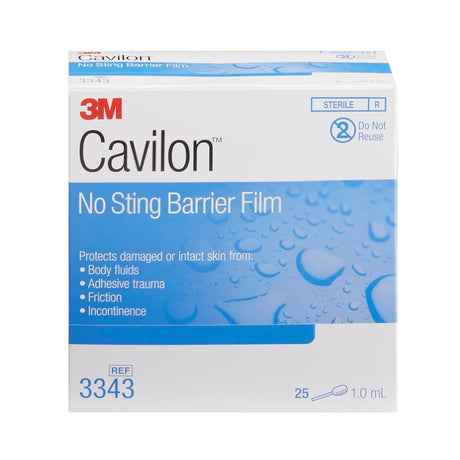 Solventum 3M Cavilon No Sting Skin Barrier Applicator, 1-mL Individual Packets