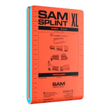 Sam Arm Splint, Without Closure, 4.5" x 36", Orange / Blue, Foam / Aluminum, One Size Fits Most - SP506-OB-EN-Single - LL Medico