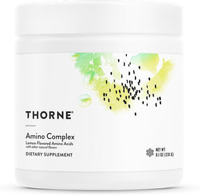 Thorne Amino Complex EAA and BCAA Powder, Lemon, 8.1 oz