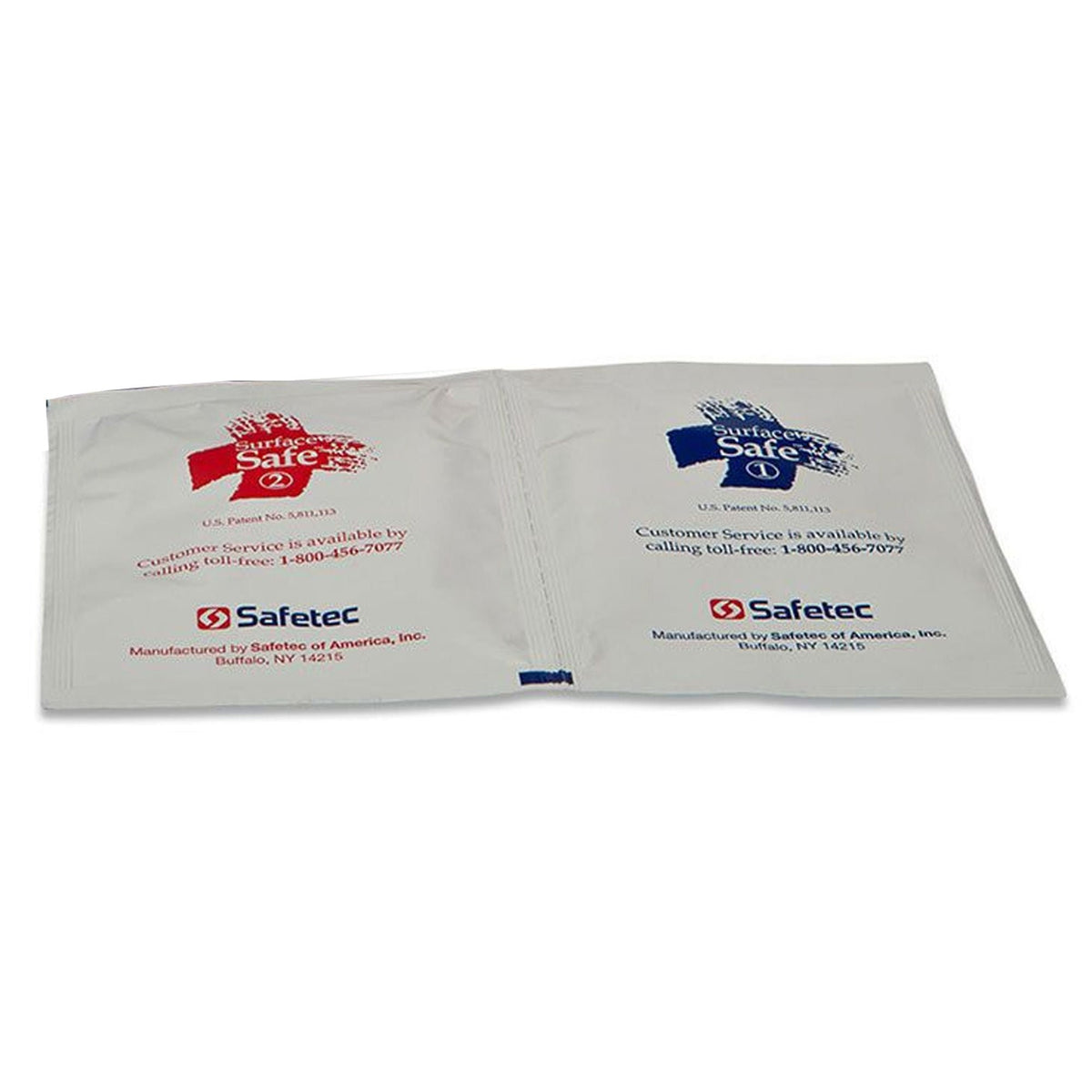 Surface Safe Surface Disinfectant, Premoistened Manual Pull Wipe, Chlorine Scent, Nonsterile, 5.5" x 10" - SS33508 - LL Medico