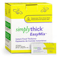 SimplyThick EasyMix Instant Food Thickener Packets, Moderately Thick, 12g, 100 Count