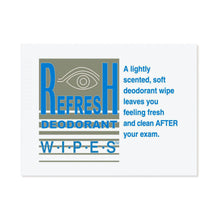 PDC ReFresh Deodorant Wipes, Scented, Single Wipe