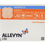 Allevyn Life Silicone Adhesive with Border Silicone Foam Dressing, 4 x 4 Inch