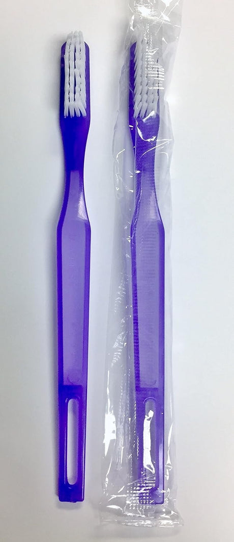 DawnMist Soft Bristle Toothbrush, 40 Tuft, Purple