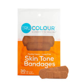 Tru-Colour Adhesive Strip, Waterproof, Brown, Fabric, 1 x 3", Sterile - TCB-121-Pack - LL Medico
