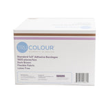 Tru-Colour Adhesive Strip, Waterproof, Dark Brown, Fabric, 1 x 3", Sterile - LL Medico