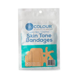 Tru-Colour Adhesive Strips, Waterproof, Beige, Fabric, Sterile - TCB-AASD-Pack - LL Medico
