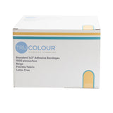 Tru-Colour Adhesive Strip, Beige, Fabric, 1 x 3", Sterile - TCB-AB1500 - LL Medico