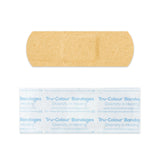 Tru-Colour Adhesive Strip, Beige, Fabric, 1 x 3", Sterile - TCB-AB1500 - LL Medico