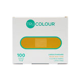 Tru-Colour Skin Tone Shade Fabric Bandage, Adhesive Strip, Beige, Fabric, 1 x 3", Sterile - TCB-ALS100 - LL Medico